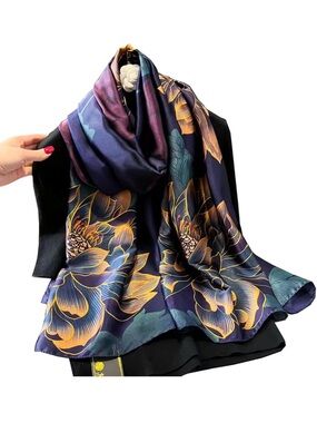 K-Elewon Scarf Head scarf Fashion Scarves Long Lightweight Sunscreen Shawl New